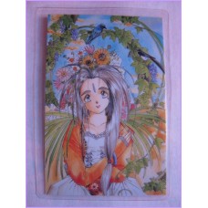 Aa Megami sama Oh mia dea lamicard Original Japan Gadget Anime manga 90s Laminated Card 